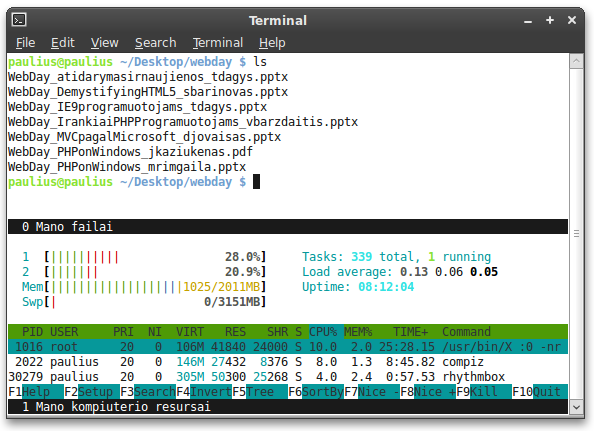 GNU screen